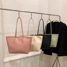 画像をギャラリービューアに読み込む, Large PU Leather Shoulder Bag for Women Fashion Trendy Handbags Tote Purse z71