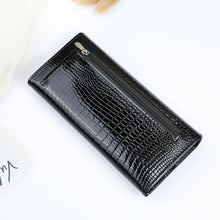 Laden Sie das Bild in den Galerie-Viewer, Women&#39;s Genuine Leather Wallets Long Clutches Bags for phone Coin Purse Card Holders Money Bag