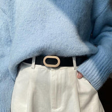 画像をギャラリービューアに読み込む, Luxury Needle Hole Adjustable Belt Buckle Fashion Leather Jeans Belts - www.eufashionbags.com