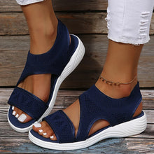 Cargar imagen en el visor de la galería, Classic Summer Women Sandals Mujer Casual Flat Shoes h01