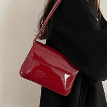 Cargar imagen en el visor de la galería, Luxury Patent Leather Women Small Bag Square Crossbody Bag Casual Purse