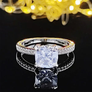 Retro Vintage Engagement Marriage Ring for Women Tarnish Fine Jewelry n05