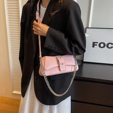 Laden Sie das Bild in den Galerie-Viewer, Fashion Small PU Leather Underarm Shoulder Bags for Women Female Crossbody Bag Lady Chain Handbags