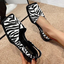 Laden Sie das Bild in den Galerie-Viewer, Summer Shoes For Women Heels Sandals 2024 New Slip On Summer Sandals Heeled Zapatos Mujeres Trend Footwear
