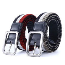 Load image into Gallery viewer, Men Woven Elastic Stretch Belt 1-3/8&#39;&#39; Wide Hot Sales  Elastic Belt t51