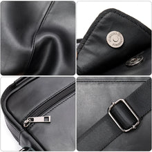 Carica l&#39;immagine nel visualizzatore di Gallery, Genuine Leather Men&#39;s Shoulder Bags Messenger Bag for Men Crossbody Bags Large Travel Sling Bag Husband Gift New