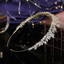 Load image into Gallery viewer, Tiaras and Crowns Temperament Enagaged Wedding Hair Accessories hd07 - www.eufashionbags.com