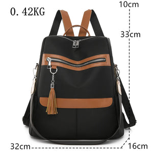 Fashion Anti-theft Women Backpack Large Travel Knapsack Large Commuting Notebook Rucksack a46