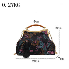 Load image into Gallery viewer, Luxury Women Party Dinner Bag Fashion Dinner Bag Wooden handle Crossbody Purse a121