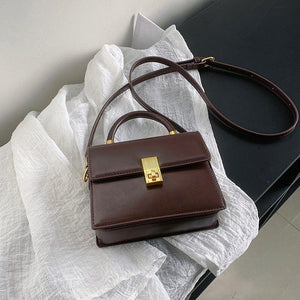 Fashion Mini Tote Bag PU Leather Crossbody Bags New Flap Handbag l34 - www.eufashionbags.com