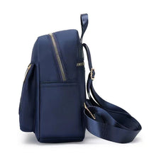 Carica l&#39;immagine nel visualizzatore di Gallery, Nylon Travel Backpack Women‘s School Bags for Girls Anti-theft Small Shoulder Bag w112