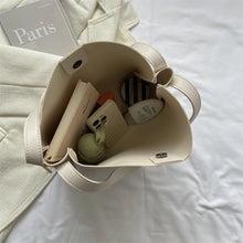 Carica l&#39;immagine nel visualizzatore di Gallery, 2 PCS/SET Fashion Leather Tote Bag for Women Large Shoulder Bag z80