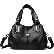 Load image into Gallery viewer, Luxury Handbags Many Pocket Big Crossbody Bags Bags For Women Pu Leather High Capacity Women Bags Designer Handbags