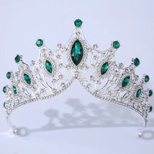 画像をギャラリービューアに読み込む, Silver Color Crystal Bridal Tiaras Crown Rhinestone Pageant Prom Diadem Headbands a81