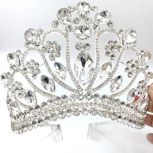 Luxury Miss Universe Mauritius Crown Wedding Birthday Party Headwear y81