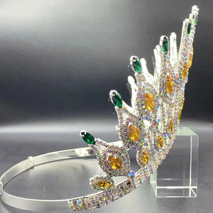 Big Tiaras Royal Queen Crowns Women Wedding Hair Accessories y67
