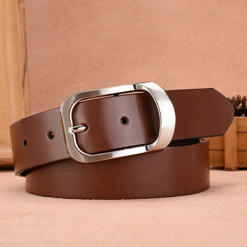 Luxury Men Leather Belt Genuine Leather Strap High Quality Dress Belt t52