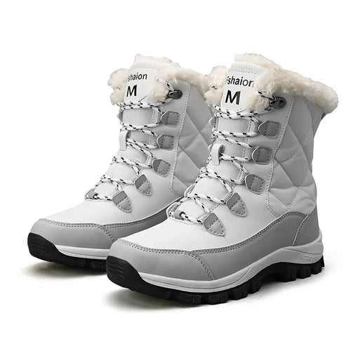 Women Winter Ankle Boots Shoes Keep Warm Non-slip Snow Boots