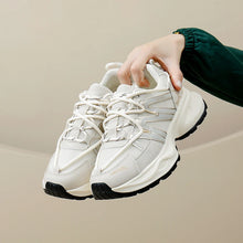 画像をギャラリービューアに読み込む, Women&#39;s Casual Mesh Breathable Trainers Lace Up Platform Sneakers x61