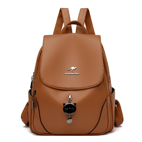 Large Fashion PU Leather Backpack Women Rucksack Knapsack Travel Backpack Shoulder School Bag a09