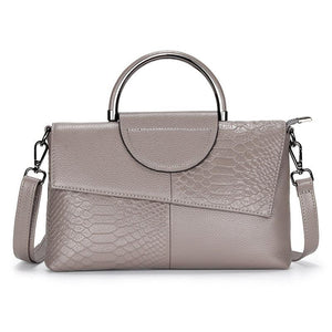 Genuine Leather Handbag Small Crocodile Women Crossbody Shoulder Bag n37 - www.eufashionbags.com