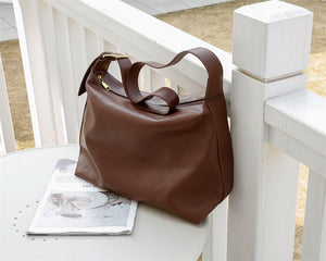 Vintage women Shoulder Bags Large Soft PU Leather Crossbody Bags n38 - www.eufashionbags.com