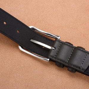 High Quality PU Leather Dress Belt New Fashion Causal Waistband Alloy Buckle