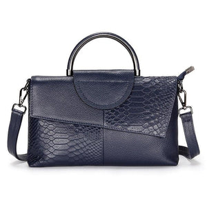 Genuine Leather Handbag Small Crocodile Women Crossbody Shoulder Bag n37 - www.eufashionbags.com