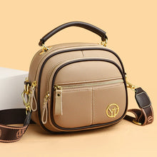 Charger l&#39;image dans la galerie, Multilayer Design Handbag Women Luxury Leather Shoulder Crossbody Bag  a137