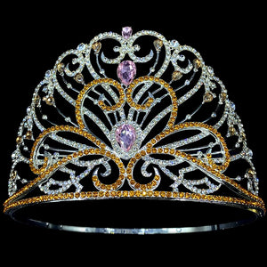 Luxury Tiaras Crown Headband Women Rhinestone Diadem Wedding Hair Jewelry y102