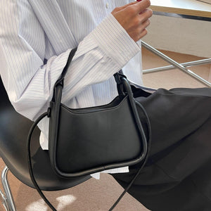 Small Top Handle Crossbody Bag for Women Trendy Purses PU Leather Handbag l55 - www.eufashionbags.com