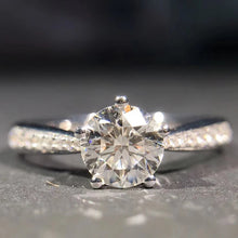画像をギャラリービューアに読み込む, New Trendy Wedding Rings for Women Luxury Cubic Zirconia Crystal Rings n223