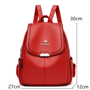High Quality Women Backpack PU Leather School Bag Travel Backpack Large Travel Backpack a10