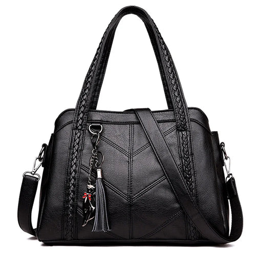 Women Casual Tote Bags Handbag Large Shoulder Crossbody Bag for Women Vintage PU Leather Travel Hobos Bag