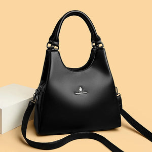 Large Tote Women Shoulder Messenger Bag Luxury Leather Handbags a163