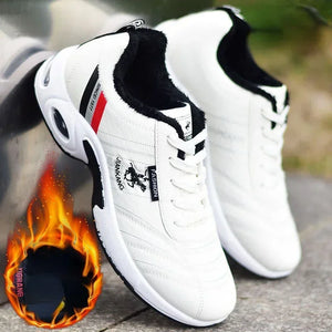 Fashion Air Cushion Men's Running Shoes Large Size 38-47 Sneakers Breathable Outdoor Sports Leather Shoes
