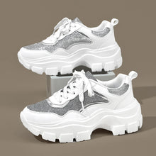 Cargar imagen en el visor de la galería, Casual Thick Sloe Women Sneakers Platform Shoes Walking Sports Shoes k06