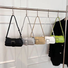 画像をギャラリービューアに読み込む, Solid color Leather Crossbody Bags For Women Luxury Shoulder Bag Fashion Handbags and Purses