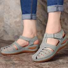 画像をギャラリービューアに読み込む, Women Sandals Bohemian Style Summer Shoes For Women Summer Sandals With Heels Gladiator Sandalias Mujer Elegant Wedges Shoes