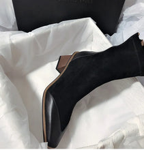 Cargar imagen en el visor de la galería, Winter Women&#39;s Ankle Boots Fashion Pointed Toe High Heel Short Boats h20