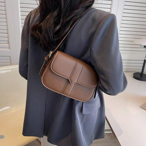 Vintage Small PU Leather Flap Shoulder Bags for Women l24 - www.eufashionbags.com