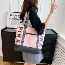 Charger l&#39;image dans la galerie, Luxury Women&#39;s Tote Bag Nylon Bucket Bag Crossbody Handbags Accessories Letter Graphic Shoulder Shopping Bag