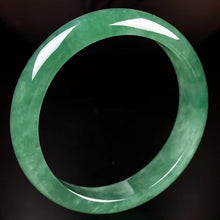 Load image into Gallery viewer, Green Burma Jade Bangle Women Healing Gemstone Jadeite Jewelry Myanmar Certified Jades