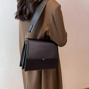 Double Layer Flap Crossbody Bags for Women Trendy Shoulder Handbags Tote Purses z31