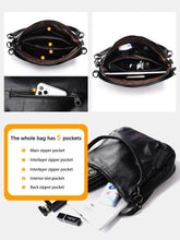 Load image into Gallery viewer, Genuine Leather Hobo Bag Women Classic Casual Handbag Shoulder Tote Purse y32 - www.eufashionbags.com