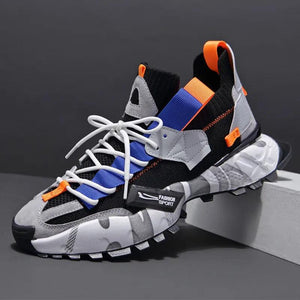 Fashion Men Platform Sneakers Breathable Comfortable Casual Sport Shoes m25 - www.eufashionbags.com