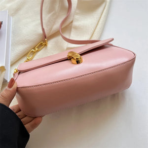 Luxury Chain Flap Shoulder Bags for Women PU Leather Handbags Cross Body Purse s21