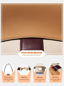 Luxury Designer Vintage Cowhide Leather Women Shoulder Bag Messenger Flap Handbags y05 - www.eufashionbags.com