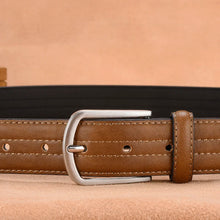 Cargar imagen en el visor de la galería, Fashion Pu Leather Belts For Men Pin Buckle Fancy Vintage Male Waist Belt for Jeans
