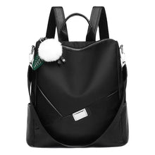 Cargar imagen en el visor de la galería, Fashion Waterproof Oxford Cloth Backpack Women Crossbody Shoulder Bag Large Anti-theft Bookbag For Teenagers Girls